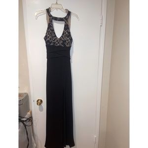 Womens black dress prom